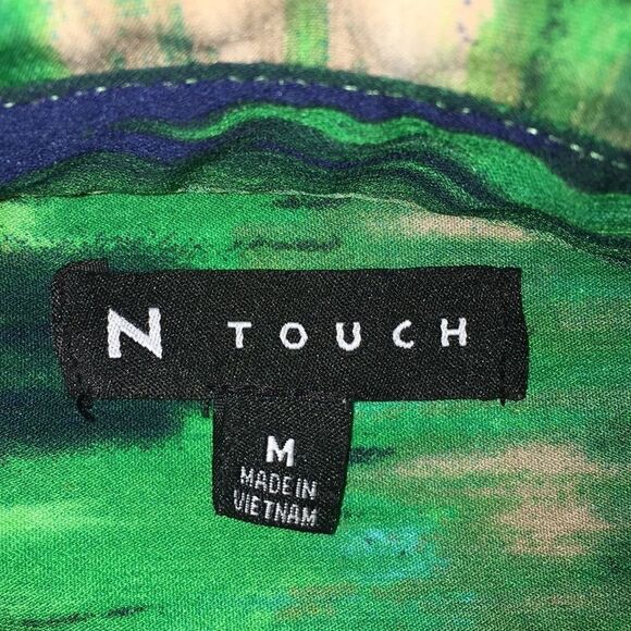 N Touch Button Up Blouse Size med - Picture 6 of 6